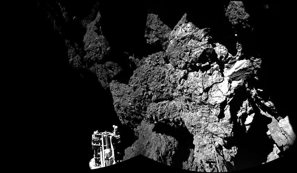 Попытка взять фрагмент кометы для исследований