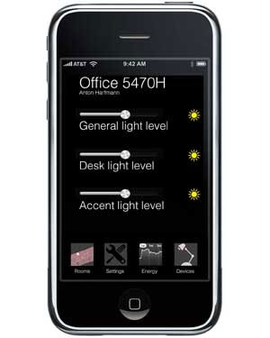 Настраивать освещение помещения можно будет с помощью мобильного приложения
