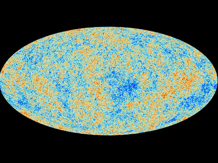 Карта показывает старейший свет во вселенной, обнаруженный с наивысшей точностью
