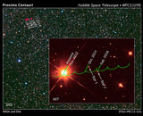 Хаббл сможет дважды вести поиск планет вокруг ближайшей звезды