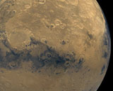 На Марсе найдены следы супервулканической активности
