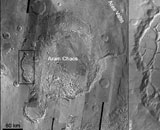 Выяснены причины марсианского наводнения