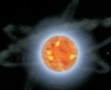 Астрономы восстановили процесс формирования необычного магнетара