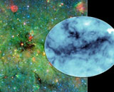 Самое темное из облаков способно дать жизнь 70000 звезд