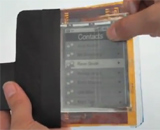 Создан "бумажный" смартфон на электронных чернилах