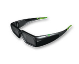 Nvidia анонсирует трехмерные проводные очки