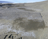 Антарктическая соленая почва высасывает влагу из атмосферы