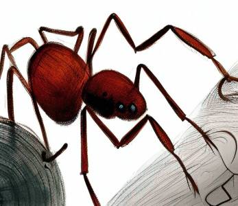 Даже в опасной для жизни среде муравьи не перестают кормить колонию