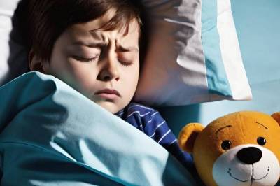 Каждый четвертый родитель говорит, что ребенок не может уснуть из-за тревоги